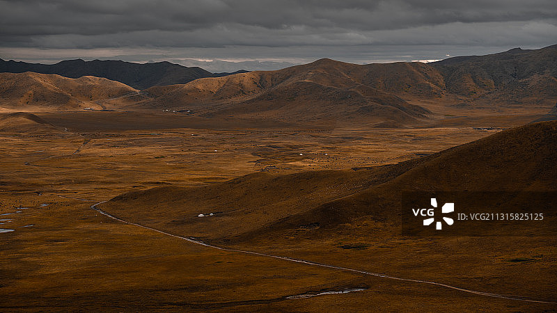 若尔盖草原图片素材
