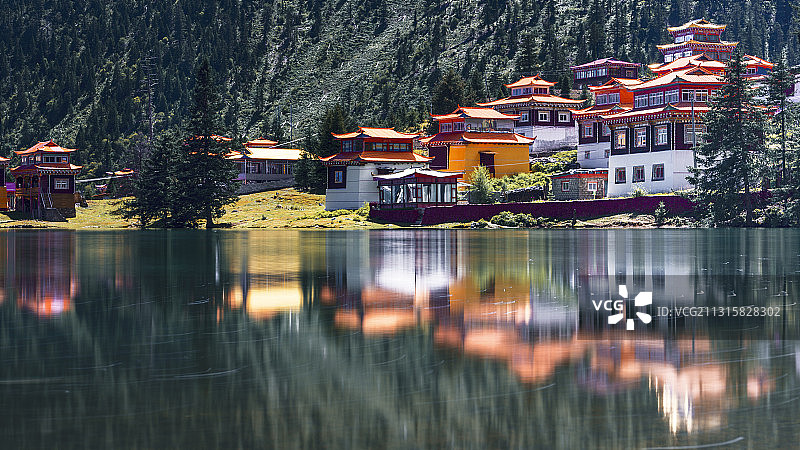 措卡湖图片素材