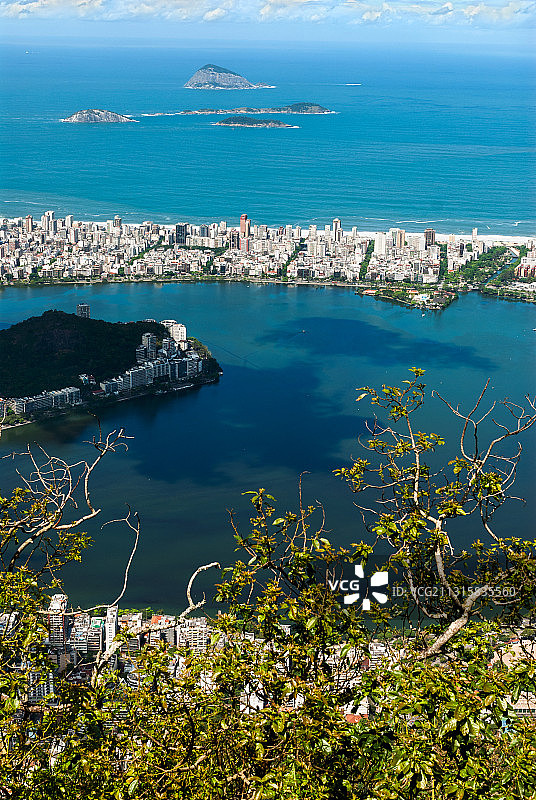 俯瞰里约热内卢图片素材