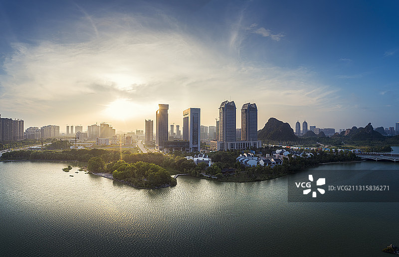 桂林临桂新城区图片素材