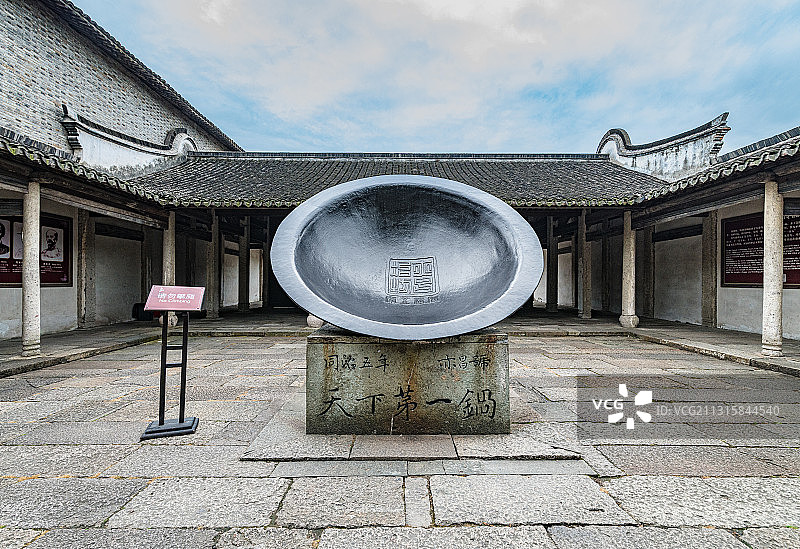 江南四大古镇之一桐乡乌镇图片素材