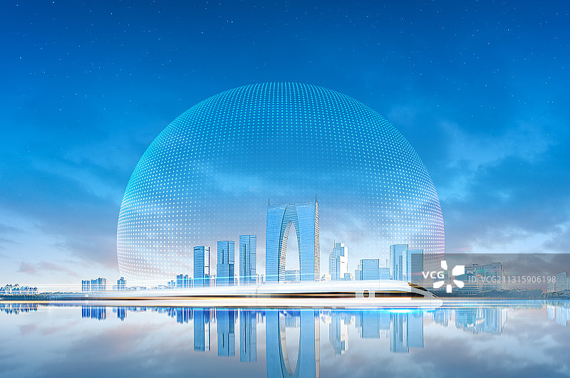 苏州城市交通图片素材