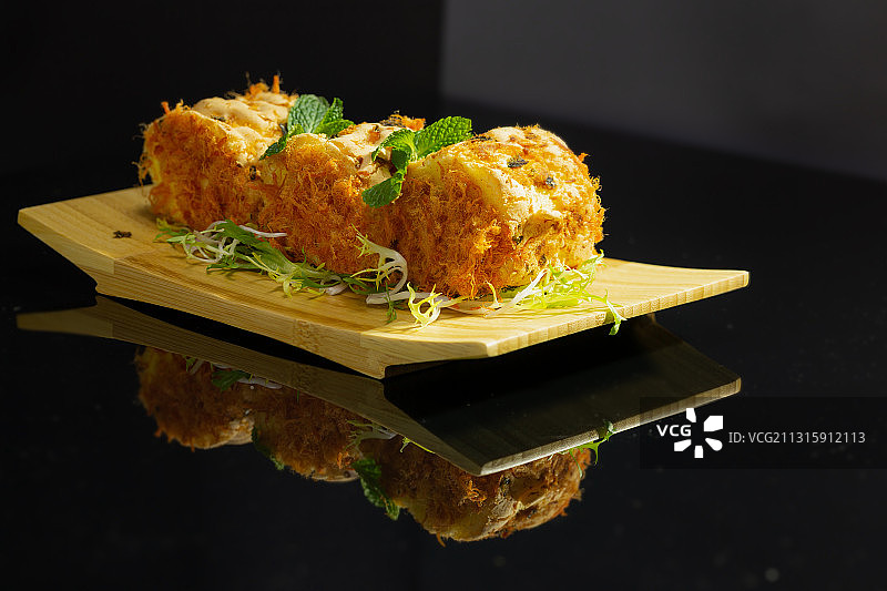 美味肉松小贝图片素材