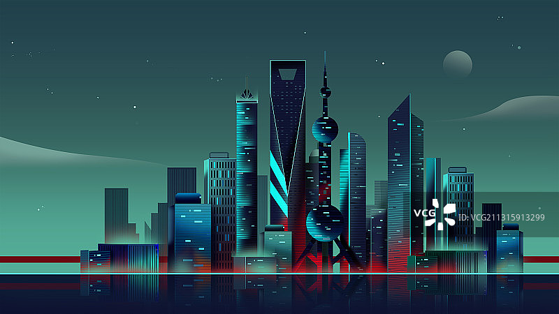 魔都上海图片素材