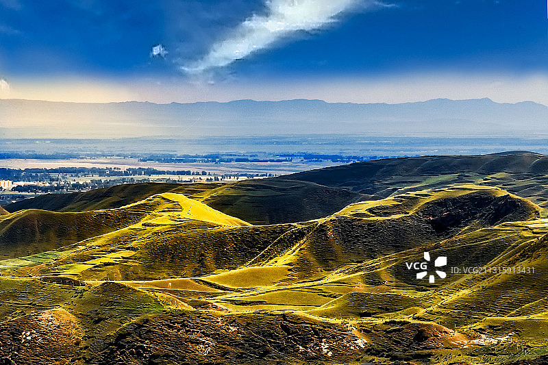 河西走廊图片素材