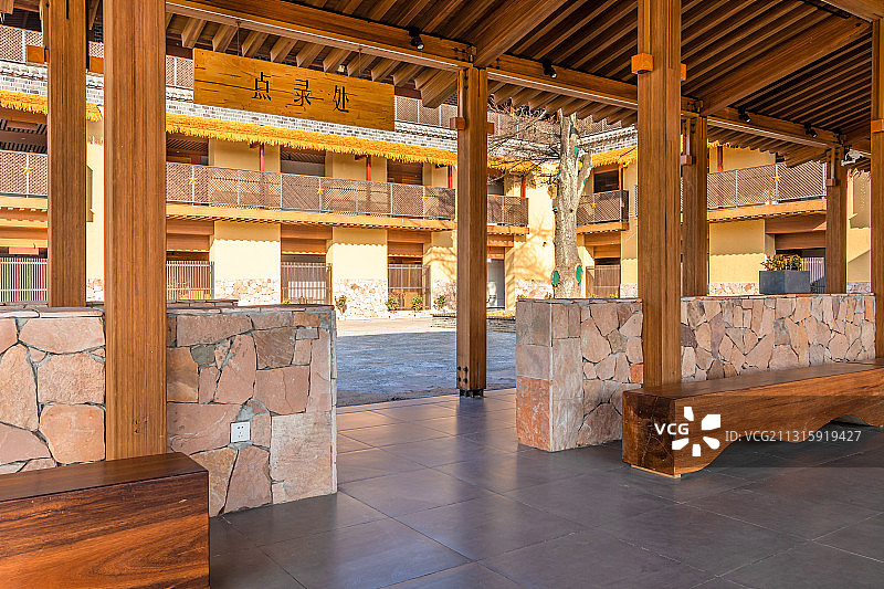 中国南京溧水红色李巷教育基地图片素材