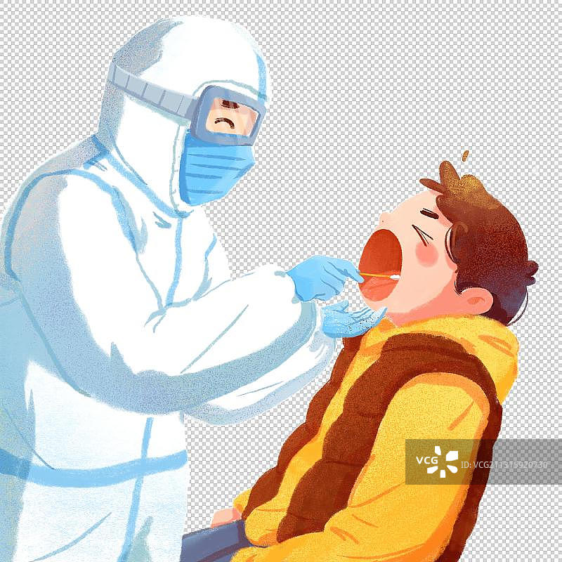 核酸检测图片素材