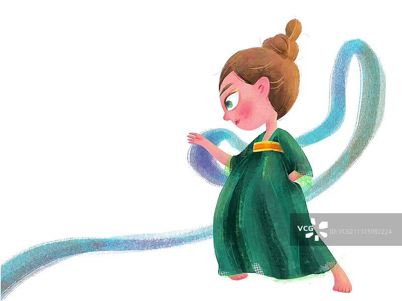 素女结念飞天行图片素材