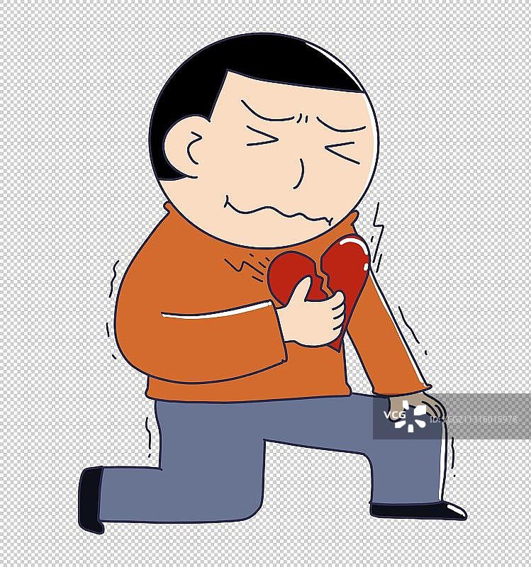 元素：心碎图片素材