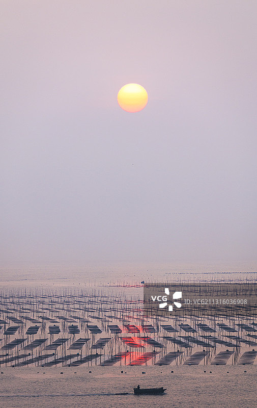 霞浦日出图片素材