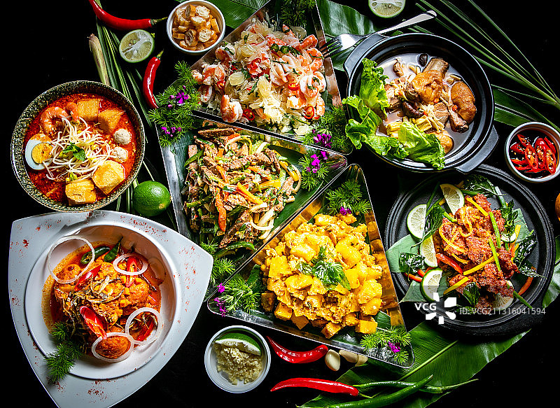 东南亚经典美食图片素材
