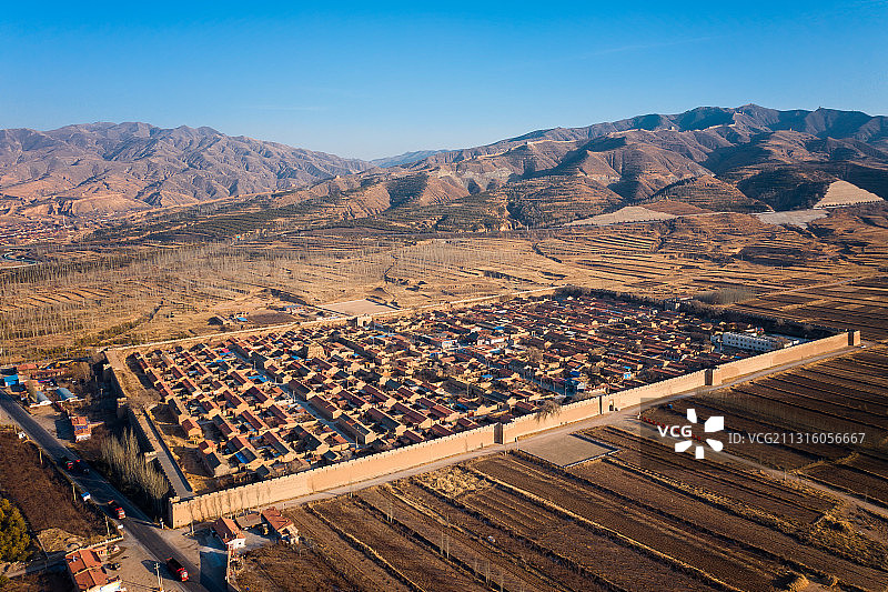 朔州旧广武古城图片素材