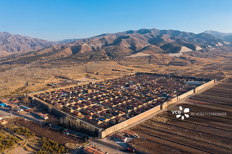 朔州旧广武古城图片素材