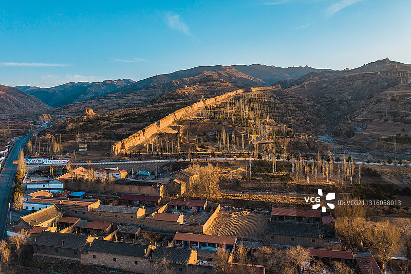 朔州广武明长城 新广武古城图片素材