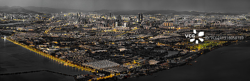 昆明之夜图片素材