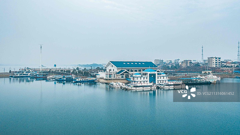 荆门市漳河码头图片素材