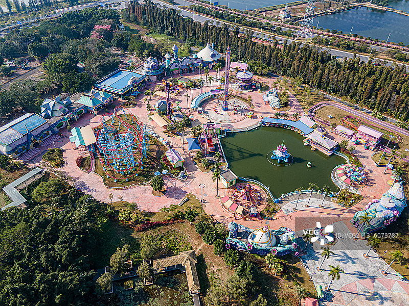 中国广东省佛山三水荷花世界旅游景区图片素材