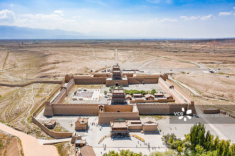 嘉峪关航拍图片素材