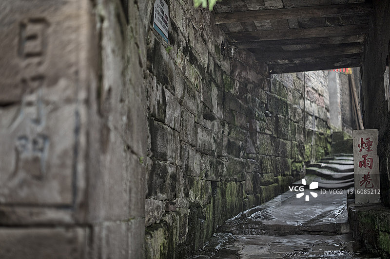 探访重庆万灵古镇  钟灵毓秀“周庄”模样的水乡图片素材