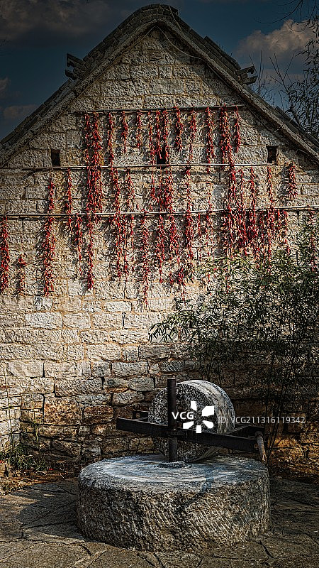 火辣辣的新农村图片素材