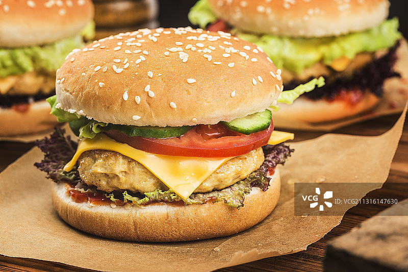 汉堡图片素材