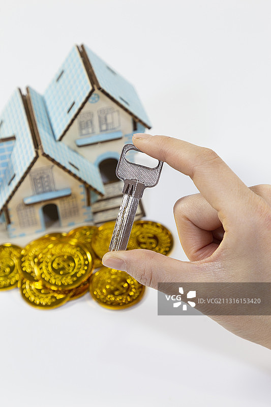 购房房产政策购买房子房贷图片素材