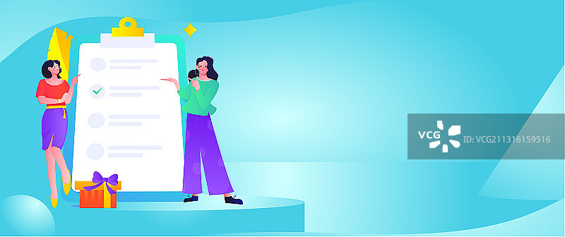 邀请好友进行问卷调查人物互联网背景矢量插图片素材