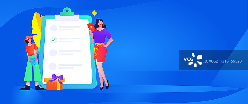 邀请好友进行问卷调查人物互联网背景矢量插图片素材