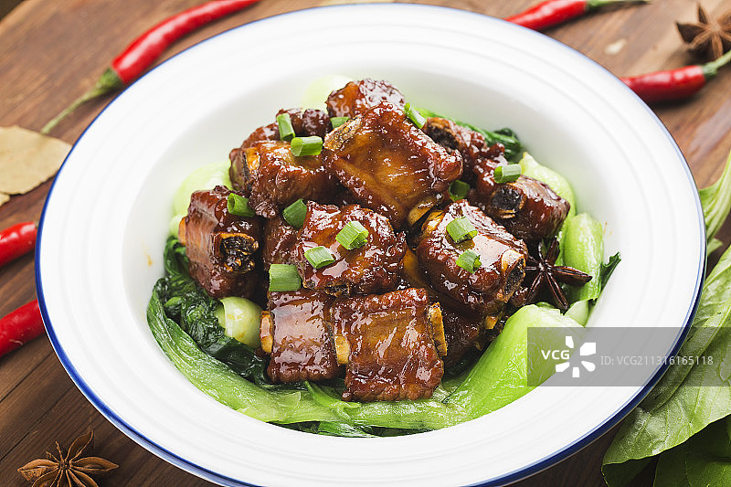 红烧排骨图片素材