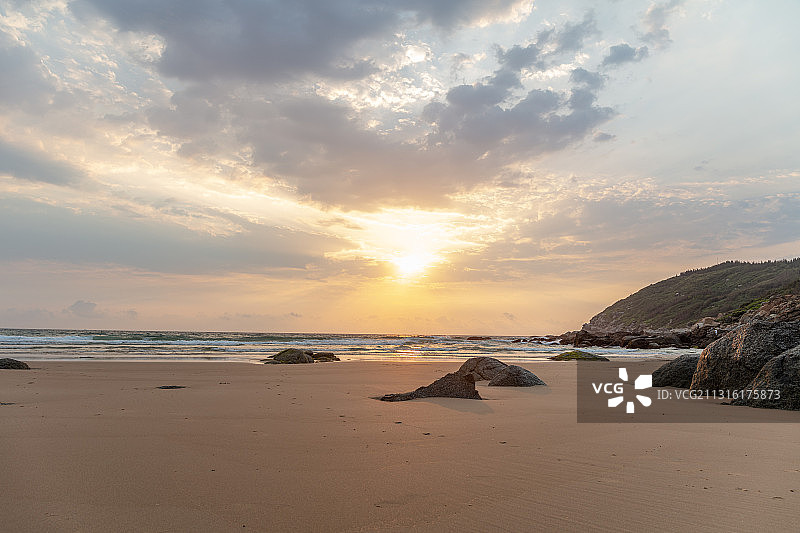 海边日出海景图片素材