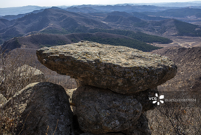 北票大黑山奇石图片素材