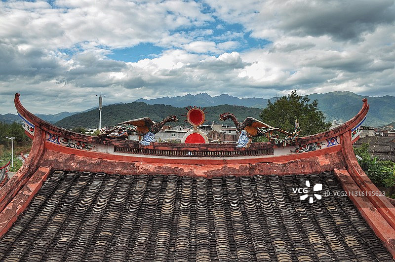 龙岩北山关帝庙图片素材