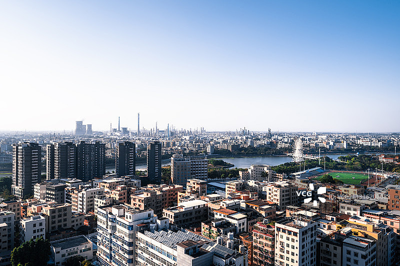 茂名石化炼油厂图片素材