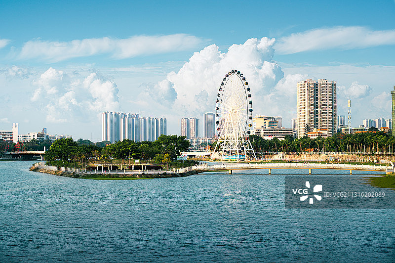 茂名城市风光图片素材
