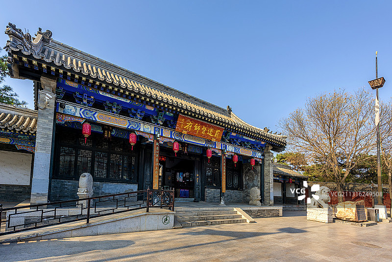中国辽宁葫芦岛兴城古城蓟辽督师府图片素材
