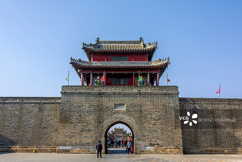 中国辽宁葫芦岛兴城古城延辉门图片素材