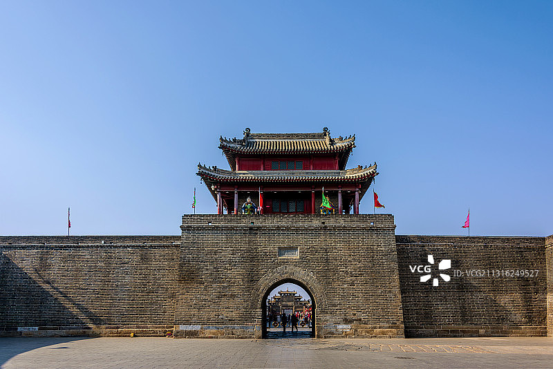 中国辽宁葫芦岛兴城古城延辉门图片素材