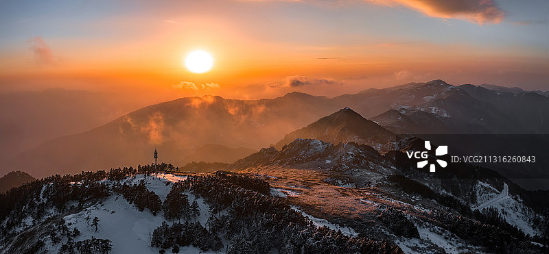 神农顶图片素材