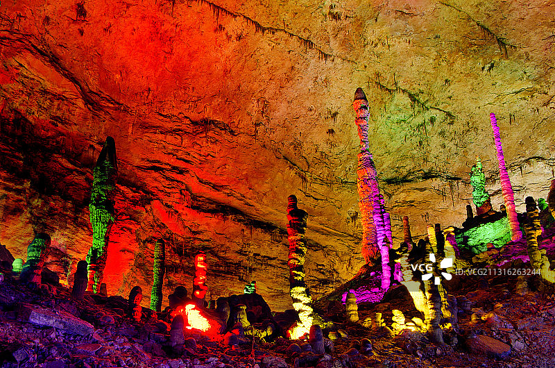 湖南张家界黄龙洞风光图片素材