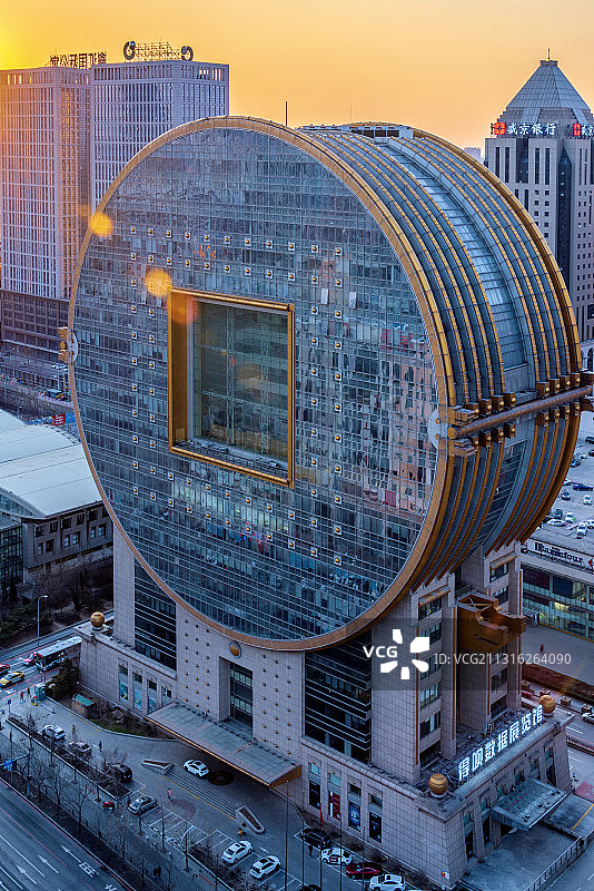 中国辽宁沈阳方圆大厦图片素材