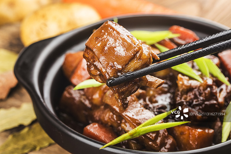 红烧羊肉图片素材