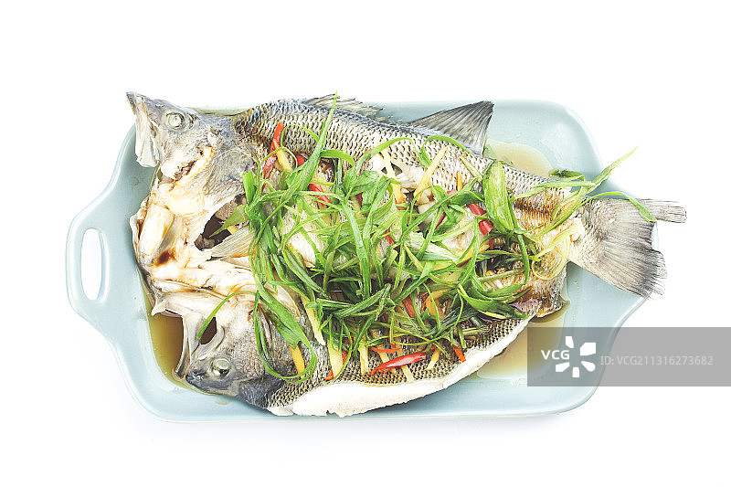 清蒸鲈鱼图片素材