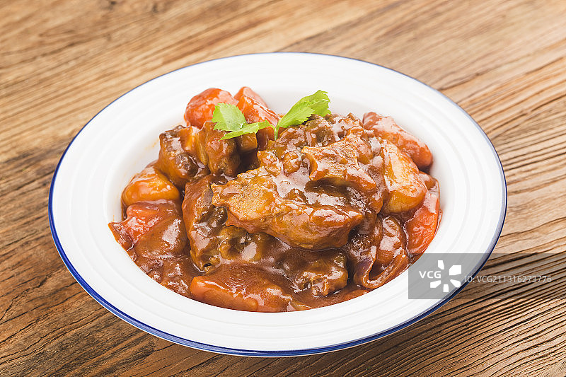 红烧牛尾图片素材