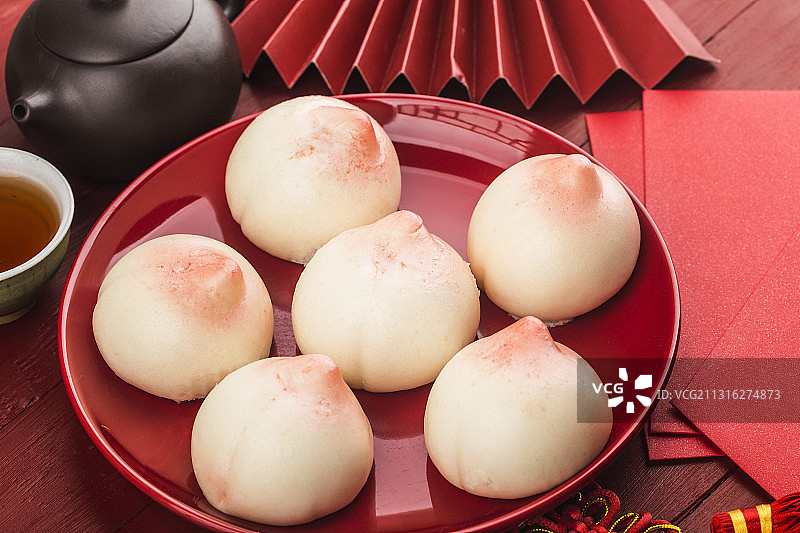 寿桃包图片素材