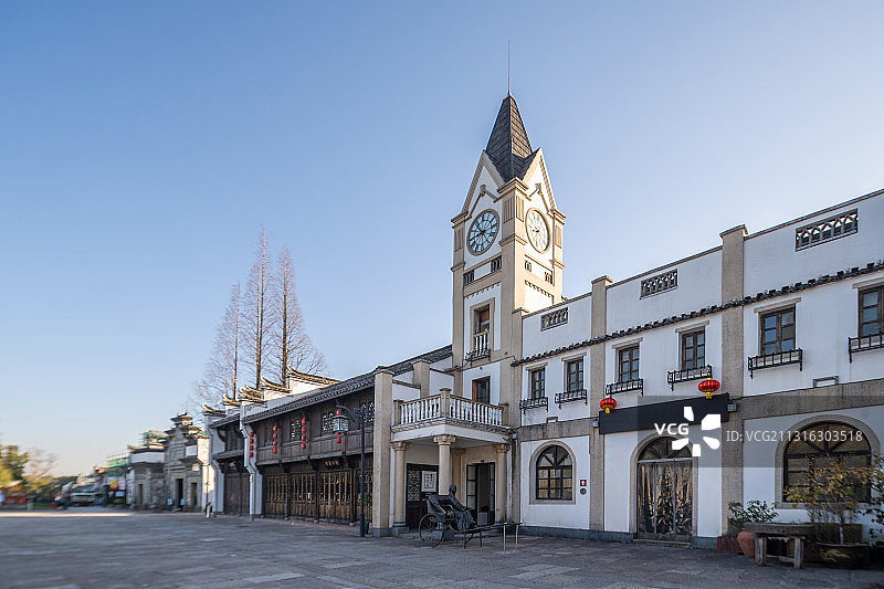 衢州水亭门历史文化街区图片素材