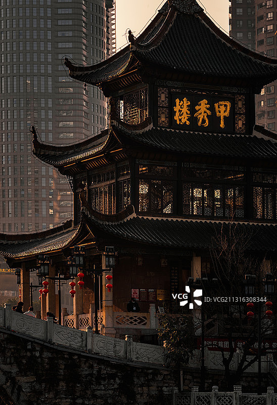 甲秀楼图片素材