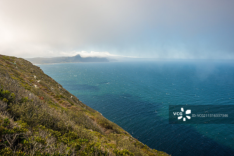 从开普角望向福尔斯湾图片素材