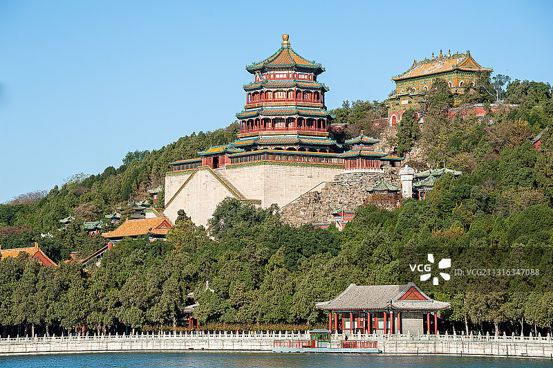 颐和园风光图片素材