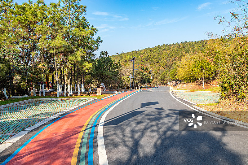 中国 南京 溧水 无想山森林公园图片素材