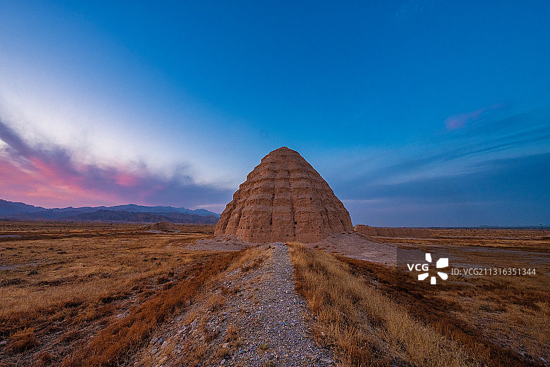 西夏王陵，宁夏银川图片素材